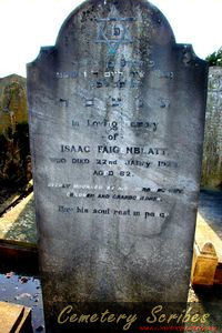 Faigenblatt Isaac 1923