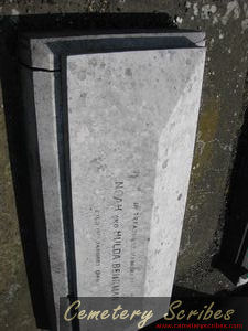 Behrman N 15-01-1940 (CWGC as Behrmann) 15-01-1940