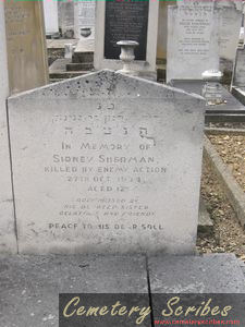 Sherman S WW2 Civilian Casualty 27-10-1944